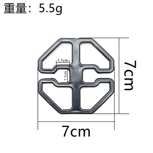 Clip de fixation en plastique pour housse de siège de voiture, motif floral, pour réparation et remplacement, accessoire de fixation intérieur automobile - Product Image 4