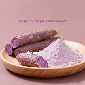 Aogubio Polvo de ñame púrpura de alta calidad Precio al por mayor Polvo de ñame púrpura natural Ube Polvo de Ube - Product Image 3
