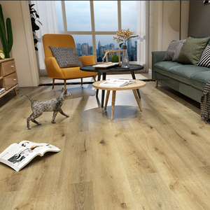 Planche de sol SPC durable et imperméable de 4 mm d'épaisseur, vinyle à clipser, dalles de sol SPC, installation facile, revêtement composite - Product Image 2