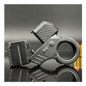 Spinner Táctico Estilo Militar EDC, de Metal, Tamaño de Bolsillo, Juguete Antiestrés con Ranuras para Dedos y Orificio para Cordón, Juguete Novedoso y Divertido - Product Image 6