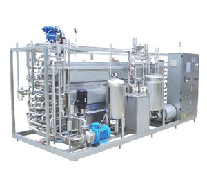 Machine de stérilisation du lait en tube UHT 2T 5T, pasteurisateur de pâte de tomate - Product Image 1
