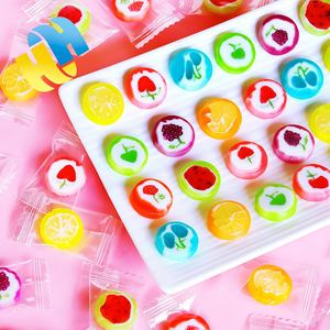 थोक मिठाइयां हलाल मिश्रित फल-स्वाद वाले फल-पैटी हुई कैंडी राउंड मल्टी-पैटिड कैंडी राउंड मल्टी-पैटिड कैंडी बच्चों कैंडी खिलौना - Product Image 5