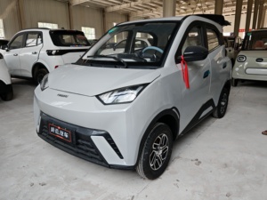 Auto Eléctrico BRT Seagull MINI, Vehículo Eléctrico de Baja Velocidad, Interior Azul y Blanco, Auto de Nueva Energía, Hecho en China - Product Image 6