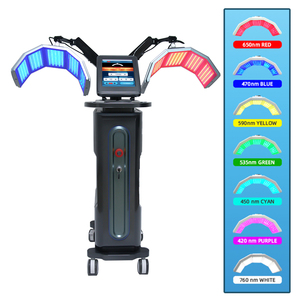 Dual PDT Therapy <b>Machine</b> 7 Colors LED Photon Wrinkles and Acne Removal Skin Rejuvenation - Product Image 2