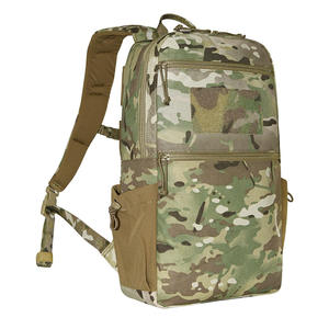 Sac à dos tactique camouflage 46cmx27cmx10.5cm Capacité 20L avec compartiment pour ordinateur portable Rembourrage respirant en EVA Unisexe Utilisation en extérieur - Product Image 2