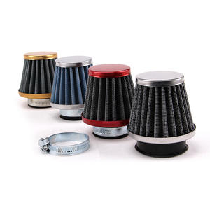 อะไหล่แต่งมอเตอร์ไซค์/จักรยานยนต์ขนาดเล็ก ไส้กรองอากาศ 58 มม. สำหรับคาร์บูเรเตอร์เครื่องยนต์สองจังหวะ ชุดกรองอากาศมอเตอร์ไซค์คุณภาพพรีเมียม - Product Image 5