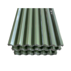 Matériaux de décoration 3003 3005 Tôle d'aluminium ondulée gaufrée à chaud pour toiture - Product Image 2