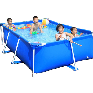 <span class=keywords><strong>Piscina</strong></span> de Acero <span class=keywords><strong>para</strong></span> Jardín Exterior: <span class=keywords><strong>Piscina</strong></span> <span class=keywords><strong>Rectangular</strong></span> Grande Personalizada Sobre el Suelo <span class=keywords><strong>para</strong></span> Adultos - Product Image 1