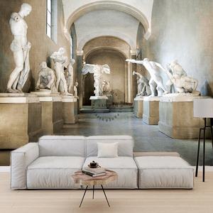 วอลเปเปอร์กันน้ำ 3 มิติ ลายภาพศิลปะ ตกแต่งผนังบ้าน ภาพศิลปะเปลือยกาย รูปปั้นมนุษย์ - Product Image 2