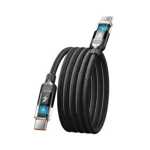Joint Century Almacenamiento automático Magnético Usb-<span class=keywords><strong>c</strong></span> <span class=keywords><strong>Cargador</strong></span> de carga rápida Imán <span class=keywords><strong>Tipo</strong></span> <span class=keywords><strong>C</strong></span> a <span class=keywords><strong>Tipo</strong></span> <span class=keywords><strong>C</strong></span> Pd 60W Cable de carga magnético - Product Image 1