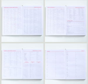Coffret Cadeau Carnet à Couverture Rigide GF 2027 A5 avec Bande Élastique, Agenda Calendrier Espagnol et Journal d'Écriture Anglais - Product Image 6