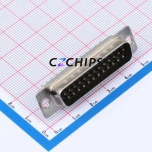 DS1034-25MBNSiSS D-Sub/VGA Connector Through hole Component (THT) Connector Standard D-Sub Male 25P Through Hole - Product Image 1