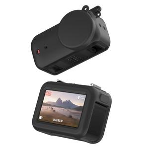 Pour DJI Osmo Nano PULUZ Module de transmission, <span class=keywords><strong>objectif</strong></span> et boîtier <span class=keywords><strong>3</strong></span> en 1, housse de protection en silicone - Product Image 2