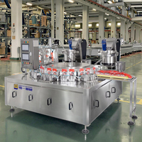 Machine de scellage et d'insertion de becs entièrement automatique de haute précision pour produits médicaux, alimentaires, jus, bière, huile, avec commande mécanique et PLC