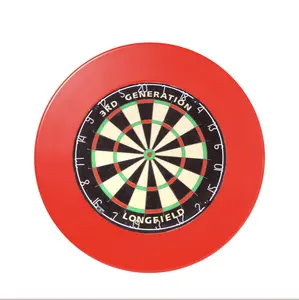 Longfield Darts Board High Quality Durable Dartboard Surround PU for Darts Surrounding Red Black Darts Accessories Wholesale