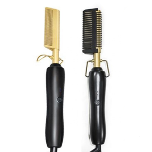 Peigne chauffant électrique à haute température, nouveau modèle 2025, vente chaude, peigne lisseur de cheveux, brosse chauffante, peigne chauffant à pression thermique - Product Image 2
