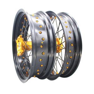 Vente directe d'usine <span class=keywords><strong>RMZ</strong></span> DRZ 250 <span class=keywords><strong>450</strong></span> 17 pouces Roues SM en alliage Roues de moto Supermoto pour Suzuki - Product Image 2