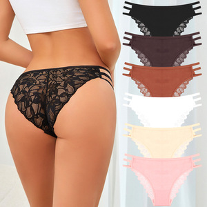 Culotte de bikini blanche douce grande taille pour femmes échantillon gratuit caleçon jetable post-partum culotte de femme vente en gros - Product Image 2