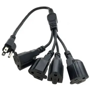 Free Sample 5A/250V H05VV-F 3G*0.75mm2 3 Pin Plug Power Cord for Slow Cooker and HP Printer Power Cord