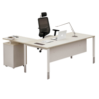 Bureau de direction moderne en bois avec lit escamotable intégré, table élégante, garantie 5 ans pour la maison ou le bureau