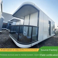 Hébergement de camping de type maison familiale, technologie futuriste, intelligence, capsule spatiale, populaire, check-in, B&B