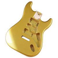 Professional Gold Gloss Single Swing Electric Guitar Body Assembly Cuerpo Profesional for Musical Instrument Accessories