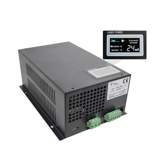Co2 Laser Power Supply 100W 130W 150W MYJG Laser Tube Power Supply for Co2 Laser Cutting Engraving Machine