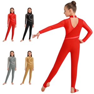 Traje de Danza para Niñas de 6 a 16 Años, para Patinaje Artístico, Gimnasia, Danza Contemporánea, Competencia, Danza Lírica - Product Image 1