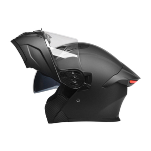 Mũ bảo hiểm xe máy kiểu mở mặt, đèn hậu LED giảm giá, chất liệu ABS, kiểu dáng mô-đun, lật được, đạt chuẩn DOT, kính chắn gió kép, sử dụng được quanh năm, khóa đôi D, miễn phí - Product Image 4