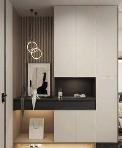 Durable Modern Wooden <b>Shoe</b> Cabinet for Home or Hotel Easy-to-Assemble Stackable Furniture <b>Shoe</b> <b>Storage</b> Living Room Panel - Product Image 2