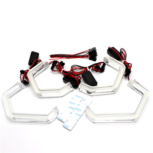 Nouveau concept, <span class=keywords><strong>phare</strong></span> à LED <span class=keywords><strong>Angel</strong></span> Eye en cristal, usage général pour <span class=keywords><strong>BMW</strong></span> E90 E92 E60 E87 X3 F30 F35, température de couleur 6000k - Product Image 3