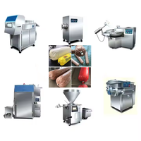 Machine de remplissage quantitative sous vide pour saucisses, ensacheuse de saucisses, torsadeuse, embutidora de chorizo, machine à fabriquer des saucisses, remplisseuse de hot-dogs