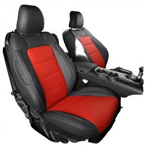 Housses de siège de voiture en cuir Napa haut de gamme sur mesure, ensemble complet, compatibles avec les airbags Tesla Model 3/Y/S/X, protection de luxe toutes saisons - Product Image 2