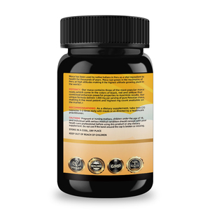 Fabricant de compléments alimentaires à base de maca en marque privée, extrait de racine de maca 1900 mg pour soutenir l'énergie, 150 capsules de racine de maca pour hommes - Product Image 4