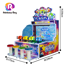 Chất Lượng Cao Giá Rẻ Mới Nhiều Trò Chơi Tương Tác 65-Inch Màn Hình 4 Người Chơi Nước Cube Nước Máy Bắn Súng - Product Image 2