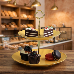Multi-Tier Cake Serving Stand for Weddings & Special Occasions Chic Cake Serving Stand for Elegant Dessert Presentations - Product Image 4