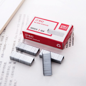 Deli 0010 Staples Size 10 Metal Office Binding Stationery Mini Stapler Dedicated - Product Image 2