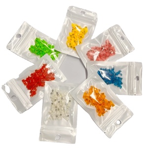 Bagues de pattes en plastique écologiques de 3 mm pour petits oiseaux (pinsons, canaris, perroquets) - Marque YZ - 01-50 pièces/sac - Product Image 3