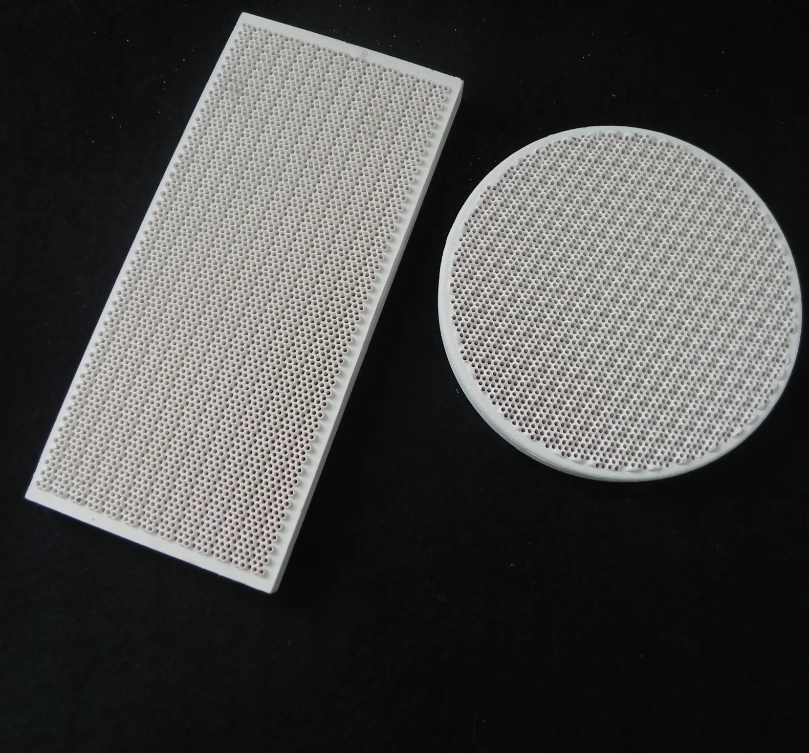 ISO9001 sertifikalı Cordierite petek seramik ısıtıcı plaka