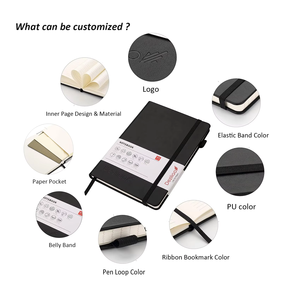 Carnet de notes portable A5 de luxe très efficace coffret cadeau avec logo personnalisé unique reliure à spirale personnalisable achats en gros couleur personnalisée - Product Image 2