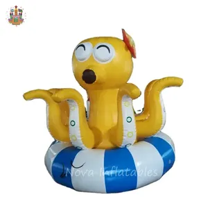 有趣的水Prak水玩具便宜的充气水章鱼土星游泳池玩具