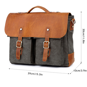 Maletín Vintage <span class=keywords><strong>de</strong></span> Viaje <span class=keywords><strong>de</strong></span> Negocios <span class=keywords><strong>para</strong></span> Hombre, Maletín <span class=keywords><strong>de</strong></span> <span class=keywords><strong>Trabajo</strong></span> <span class=keywords><strong>para</strong></span> Abogado, Bolso Bandolera, Maletín - Product Image 6