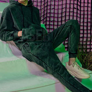 Dernier modèle de survêtements respirants faciles à porter sous le soleil à manches longues pour adultes à taille élastique - Product Image 5