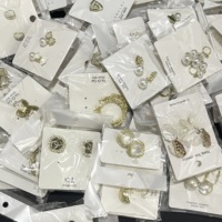 1000 Estilos Diferentes de Aretes de Moda Chapados en Oro de 18K, Pendientes de Acero Inoxidable para Mujer, Arracadas