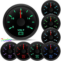 Juego de 6 Indicadores de Velocidad GPS de 85 mm, 0-80 MPH, 8000 RPM, para Automóvil, Barco, Camión, Impermeable, con Sensores