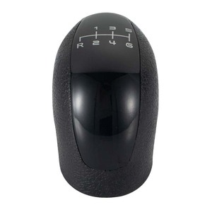 Mercedes-Benz Van Gear <b>Shift</b> <b>Knob</b> Black Leather 5-6 Speed Ergonomic Design Standard Fitment - Product Image 2
