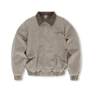 Custom Blank Acid Washed <strong>Old</strong> Lapel <strong>Jacket</strong> Fall/winter Loose Casual <strong>Men's</strong> <strong>Jacket</strong> American Vintage <strong>Men's</strong> Heavy Canvas <strong>Jacket</strong> - Product Image 6