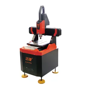 6060 Metal Carving Mini Cnc Router Metal Plate Engraving Machine,2 Heads Metal Cutter Mould Making Cnc Machine