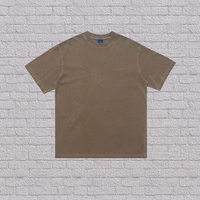 Fabricant de vêtements OEM, logo personnalisé, t-shirt ample en coton 100% avec impression puff, t-shirt streetwear personnalisé pour homme pour l'été
