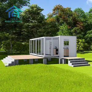 Tygb Customization Modern Modified Modular Movable Metal 20ft/30ft/40ft Waterproof Prefab Portable Smart Home Houses Sunrooms